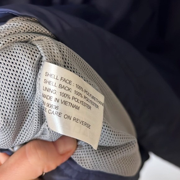 Men’s navy large rain jacket - Picture 11 of 14